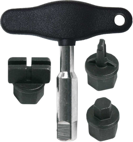 4 Pieces Plastic Oil Pan Drain Plug Tool Set Damage Free Plug Removal - PKTool | Universal Auto Spares