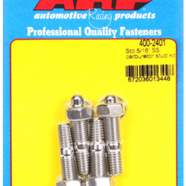 Carburetor Stud Kit CARBY STUD KIT No SPACER 400-2401 - ARP