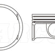 Piston & Ring Set JAGUAR/LANDROVER 508PS 40696610 - NASON