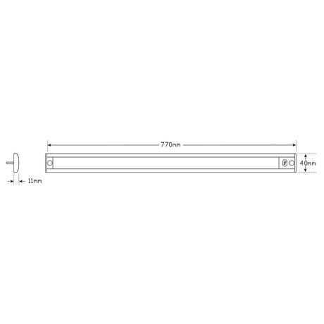 Interior Strip Lamp Touch Sensor On/Off Touch Switch 12 Volt - LED AutoLamps | Universal Auto Spares