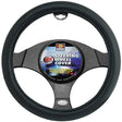 40cm Smooth Leather Look Steering Wheel Cover Black - PC Procovers | Universal Auto Spares
