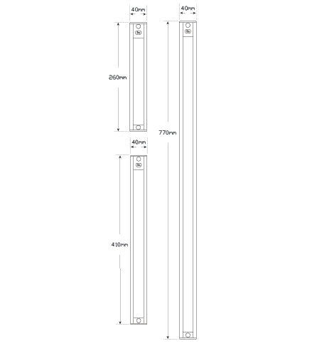 Strip Lamps with Touch Sensor Interior Strip Lamp with On/Off Touch Switch - LED AutoLamps | Universal Auto Spares