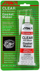 Clear RTV Silicone Gasket Maker Adhesive Sealant 85g - SANXI