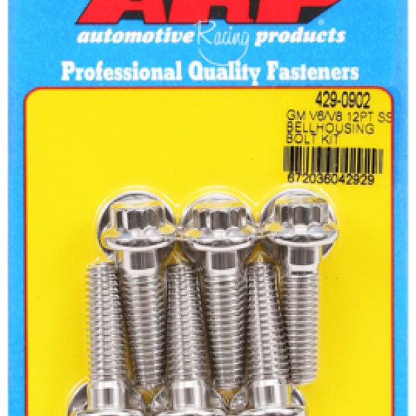 Bell Housing Bolt Kit CHEV SB & BB BELLHOUSING BOLTS 429-0902 - ARP