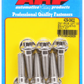 Bell Housing Bolt Kit CHEV SB & BB BELLHOUSING BOLTS 429-0902 - ARP