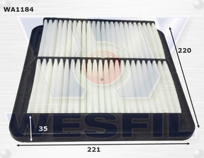 Air Filter A1527 Fits Subaru WA1184 - Wesfil