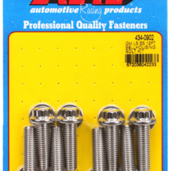 Bell Housing Bolt Kit CHEV LS SERIES BELLHOUSING 434-0902 - ARP