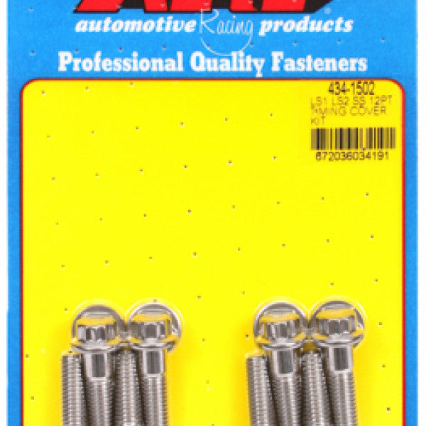 Timing Cover Bolt Kit CHEV LS1 LS2 TIMING COVER BOLT 434-1502 - ARP