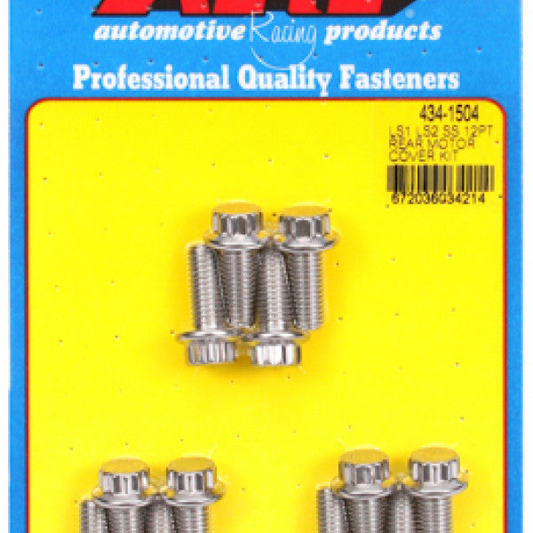 Rear Motor Cover Bolt Kit CHEV LS1 LS2 REAR MOTOR COVER 434-1504 - ARP