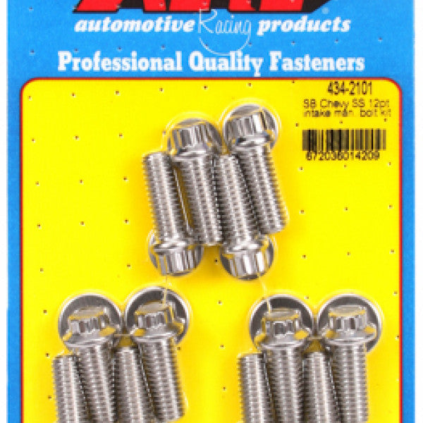 Intake Manifold Bolt Kit CHEV SB MANIFOLD BOLT KIT 434-2101 - ARP
