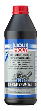 Fully Synthetic Hypoid Gear Oil (GL5) LS SAE 75W-140 1L - LIQUI MOLY