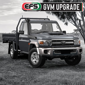 Toyota Landcruiser VDJ79 Series Single & Dual Cab 08/2012 to 08/2022 3950kg GVM Upgrade K - TLC - 79 - GVM - 3950 - EFS - EFS