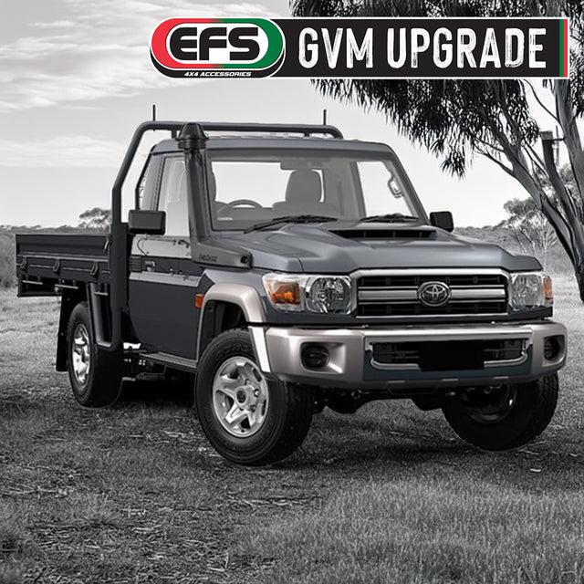 Toyota Landcruiser VDJ79 Series Single & Dual Cab 08/2012 to 08/2022 3950kg GVM Upgrade K - TLC - 79 - GVM - 3950 - EFS - EFS