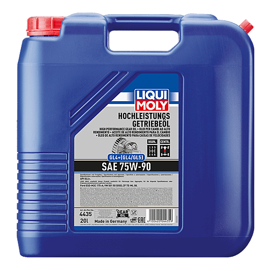 High Performance Gear Oil (GL4+) SAE 75W-90 Full Synthetic - LIQUI MOLY | Universal Auto Spares