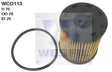 Oil Filter R2708P Fits Fiat WCO113 - Wesfil