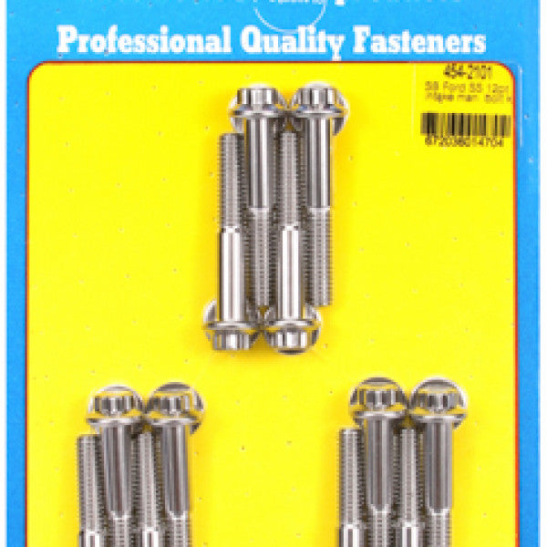 Intake Manifold Bolt Kit FORD SB INTAKE MANIFOLD KIT 454-2101 - ARP