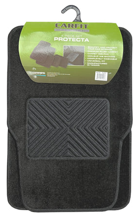 PROTECTA BLACK 4 PIECE SET CARPET - Carfit Mats
