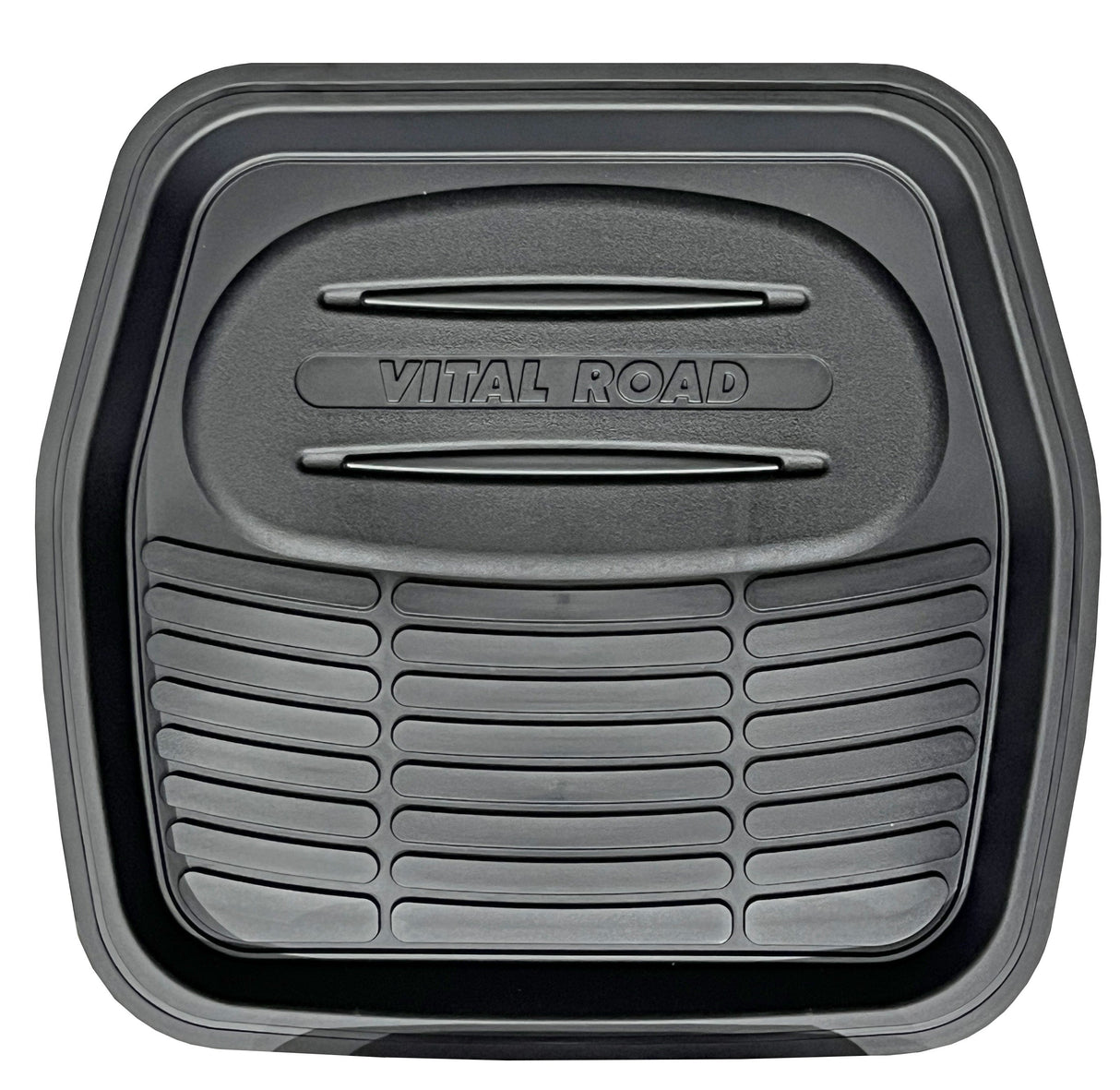 MUD/SNOW BLACK 1 PIECE REAR RUBBER - Carfit Mats