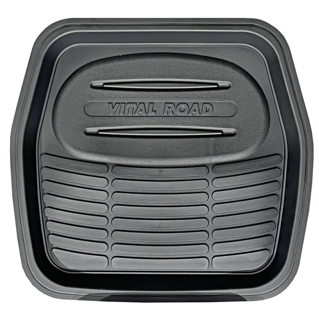 MUD/SNOW BLACK 1 PIECE REAR RUBBER - Carfit Mats