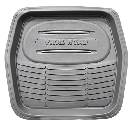 MUD/SNOW GREY 1 PIECE REAR RUBBER - Carfit Mats