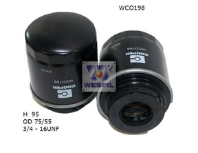 Oil Filter Z794 Fits VW WCO198 - Wesfil
