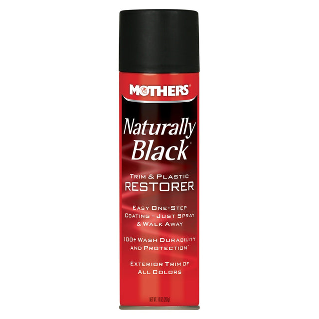 NATURALLY BLACK® TRIM & PLASTIC RESTORER - AEROSOL - Mothers