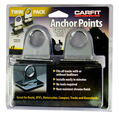 ANCHOR POINTS SPRING BOLT 2PK - Carfit Cargo
