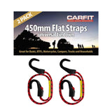 FLAT STRAPS - 450mm - 2 PK - Carfit Cargo