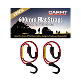 FLAT STRAPS - 600mm - 2 PK - Carfit Cargo