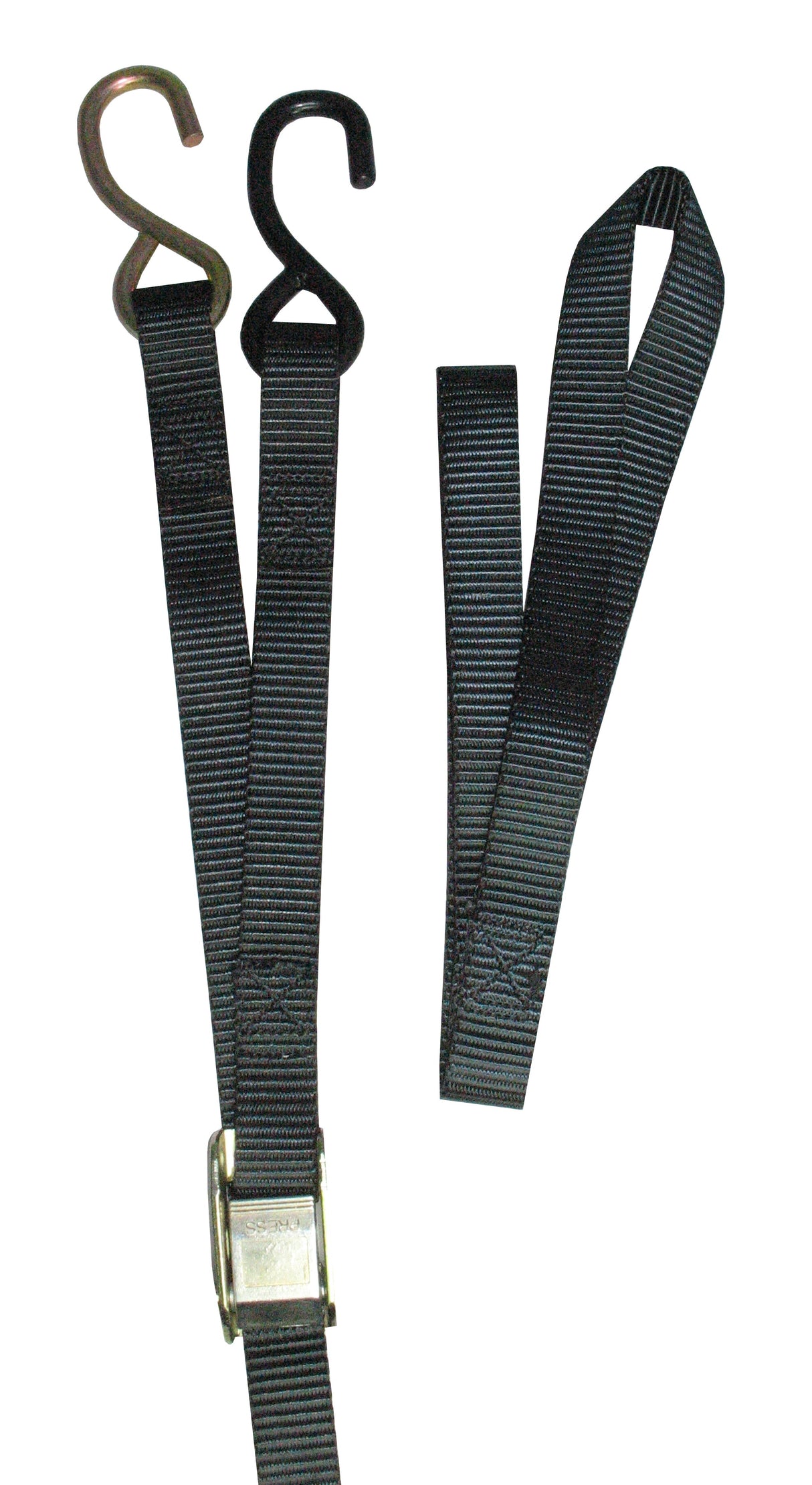 MOTORCYCLE TIE DOWN - 25MM X 1.8M W/EXCESS STRAP - PACK OF 2 - Carfit Cargo