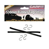 RUBBER TARP STRAP - 530MM - SET OF 2 - Carfit Cargo