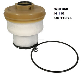 Diesel Fuel Filter R2893P Fits Hino WCF368 - Wesfil