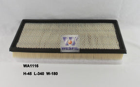 Air Filter Fits Ford WA1116 - Wesfil