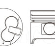Piston & Pin Set TOYOTA 2L TURBO DIESEL LATE 4DP2009-STD - NASON