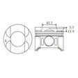 Piston & Pin Set MERCEDES BENZ OM611 4DP2027-0.50 - NASON