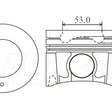 Piston & Pin Set NISSAN ZD30DDTI 4DP2051-STD - NASON
