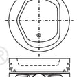 Piston & Pin Set NISSAN K25 SOHC 8V 4P1003-STD - NASON