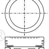 Piston & Pin Set NISSAN H20 SOHC 8V 4P1009-1.00 - Nason