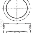 Piston & Pin Set HOLDEN G161Z SOHC 8V 4P1015-0.50 - NASON