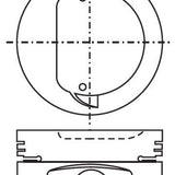 Piston & Pin Set TOYOTA 3Y OHV 8V 4P1020-1.00 - Nason