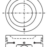 Piston & Pin Set NISSAN A15 OHV 8V 4P1021-0.50 - Nason