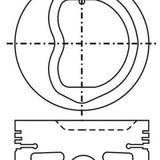 Piston & Pin Set TOYOTA 4Y OHV 8V 4P1022-1.00 - Nason