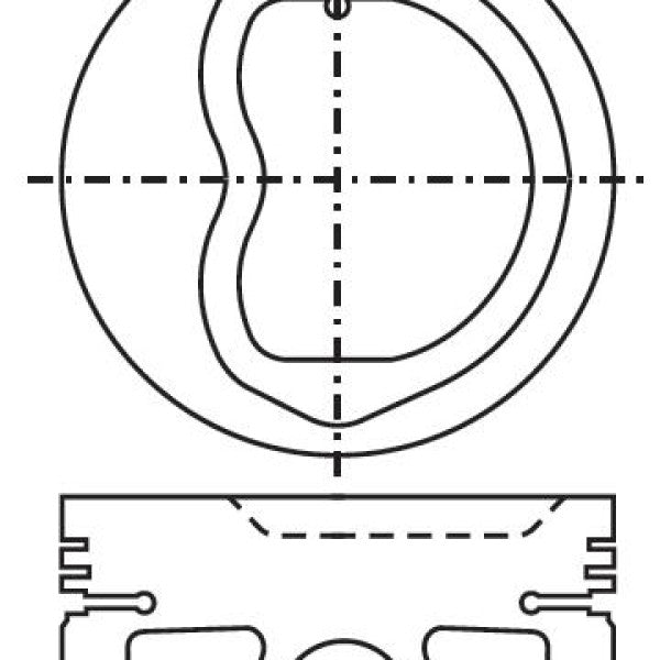 Piston & Pin Set TOYOTA 4Y OHV 8V 4P1022-STD - NASON