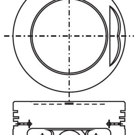 Piston & Pin Set TOYOTA 22R SOHC 8V 4P1027-1.00 - Nason