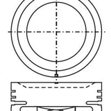 Piston & Pin Set HOLDEN ISUZ 4ZD1 SOHC 8V 4P1031-STD - Nason