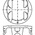 Piston & Pin Set MAZDA BP DOHC 16V 4P1034-1.00 - NASON