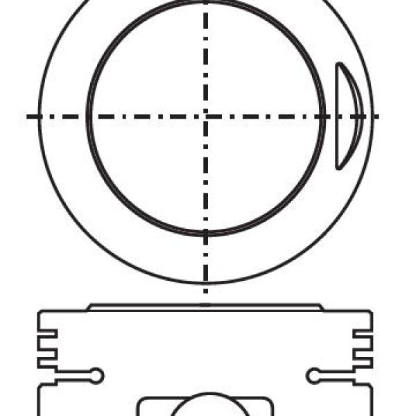 Piston & Pin Set MAZDA E3 SOHC 8V 4P1035-1.50 - NASON