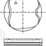 Piston & Pin Set TOYOTA 2ZR-FE DOHC 16V 4P1042-STD - Nason