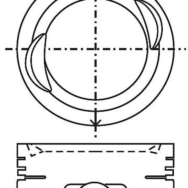Piston & Pin Set SUZUKI G16A SOHC 8V 4P1044-0.50 - NASON