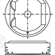 Piston & Pin Set DAIHSTAU HC-E SOHC 16V 4P1045-1.00 - NASON